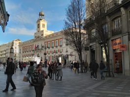 A Madrid en transporte público Puerta del Sol de Madrid. J.M. PAGADOR
