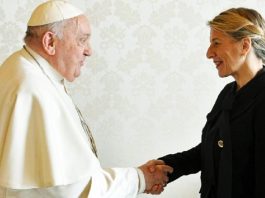 El Papa y Yolanda