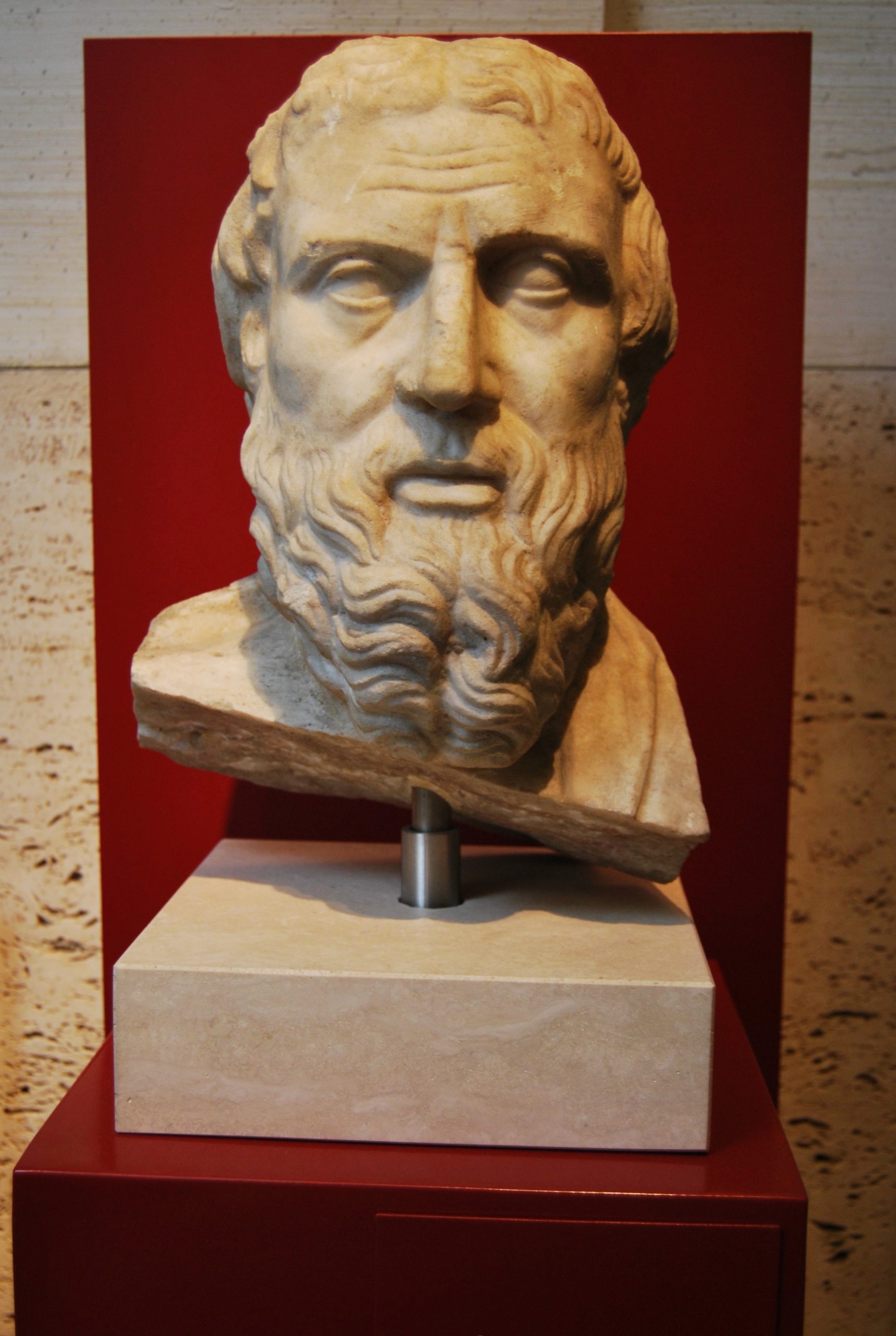 Busto de Heródoto. Museo de Arte Romano. Roma. J.M. PAGADOR