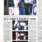 La exclusiva del entonces reportero sobre la detención de Txomin publicada por Diario16, que también fue portada de Cambio16. JUAN TORRE.