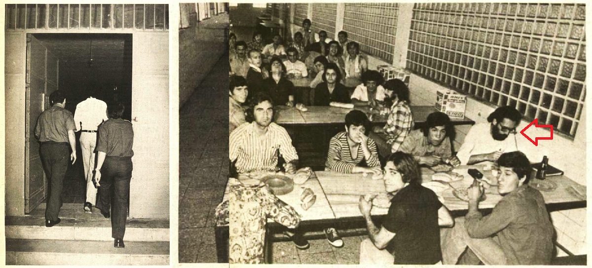 Un día en la cárcel para un reportaje sobre las prisiones del tardofranquismo. ARCHIVO J.M. PAGADOR